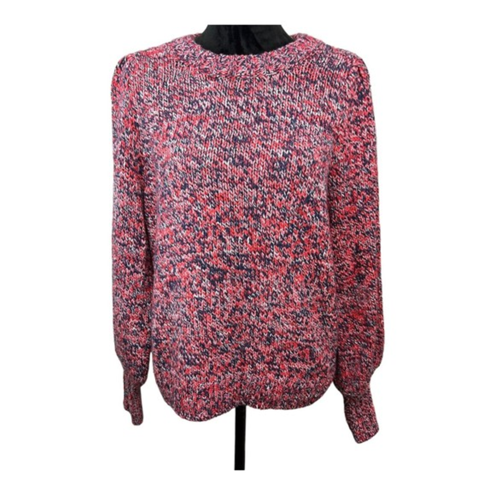 525 America Sweater Women's Size XL Multicolor Balloon Long Sleeve Casual Ladies